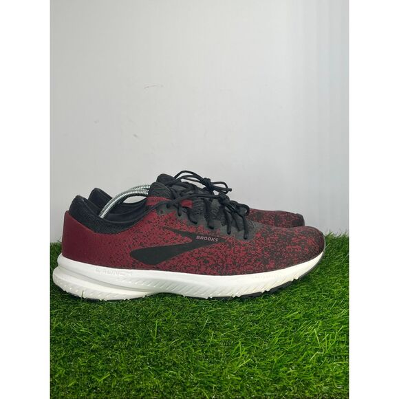 Brooks Launch 6 Running Shoes Men’s Size 12 Red Black Athletic Sneakers main image 4